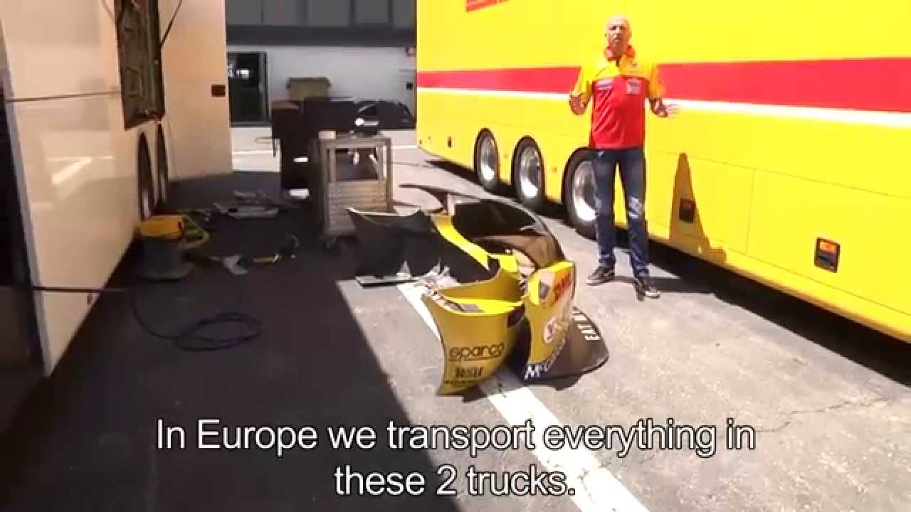 Racing logistics explained by Tom Coronel for Roal Motorsport, FIA WTCC 2015