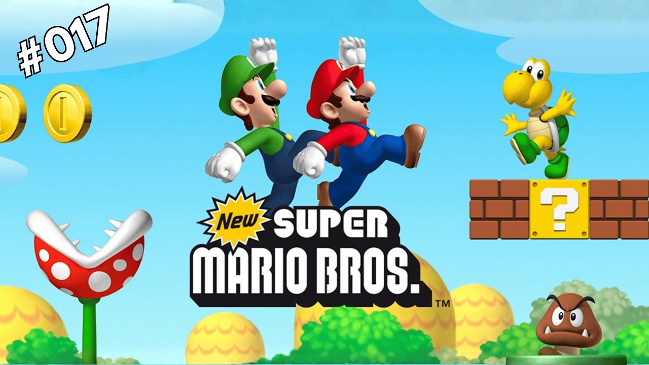 New Super Mario Bros. (DS) #017 - Sind wir im Himmel?! ☁