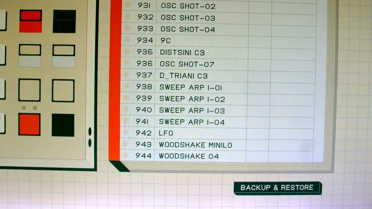 EP-40 RIDDIM EXT SAMPLE INPUT REC INSPECTION QUALITY - TUT - OP-1 SOUNDSOURCE (and weirdos)