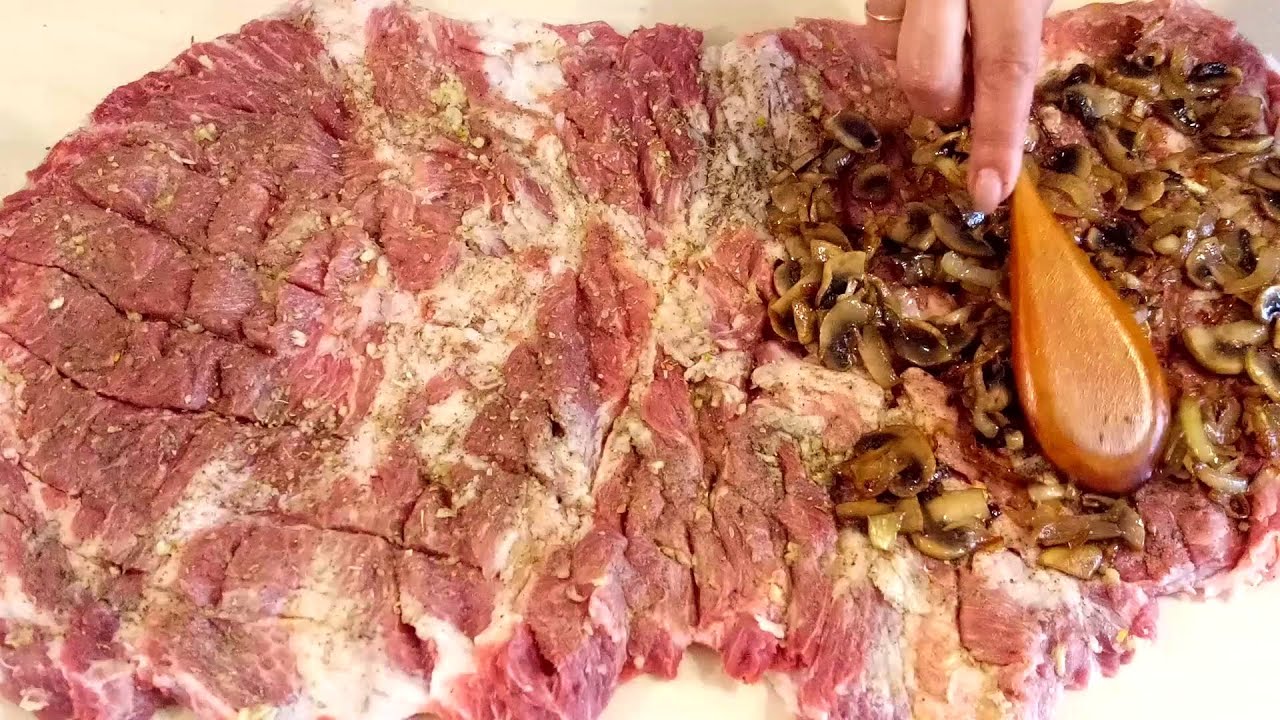 МЯСНОЙ РУЛЕТ. Просто приготовь и попробуй...