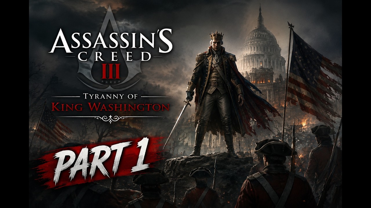 ASSASSIN'S CREED 3 REMASTERED THE TYRANNY Of KING WASHINGTON DLC PS5 Walkthrough Gameplay Part 1