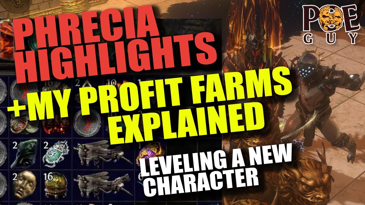 [PoE 1] My TOP Farming Strategies & Highlights! ⚡ Legacy of Phrecia // Prepping a New Build!