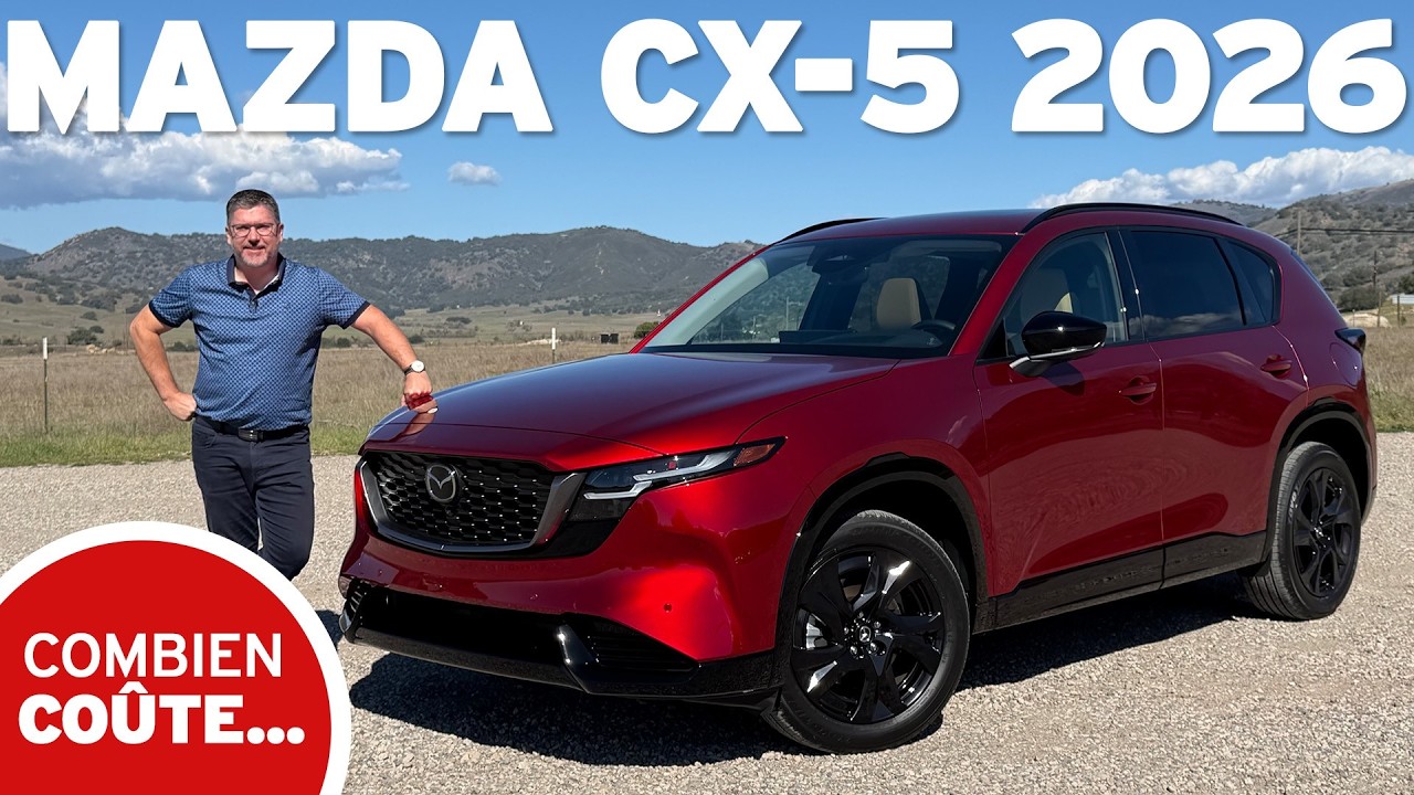 Combien coûte...le Mazda CX-5 2026