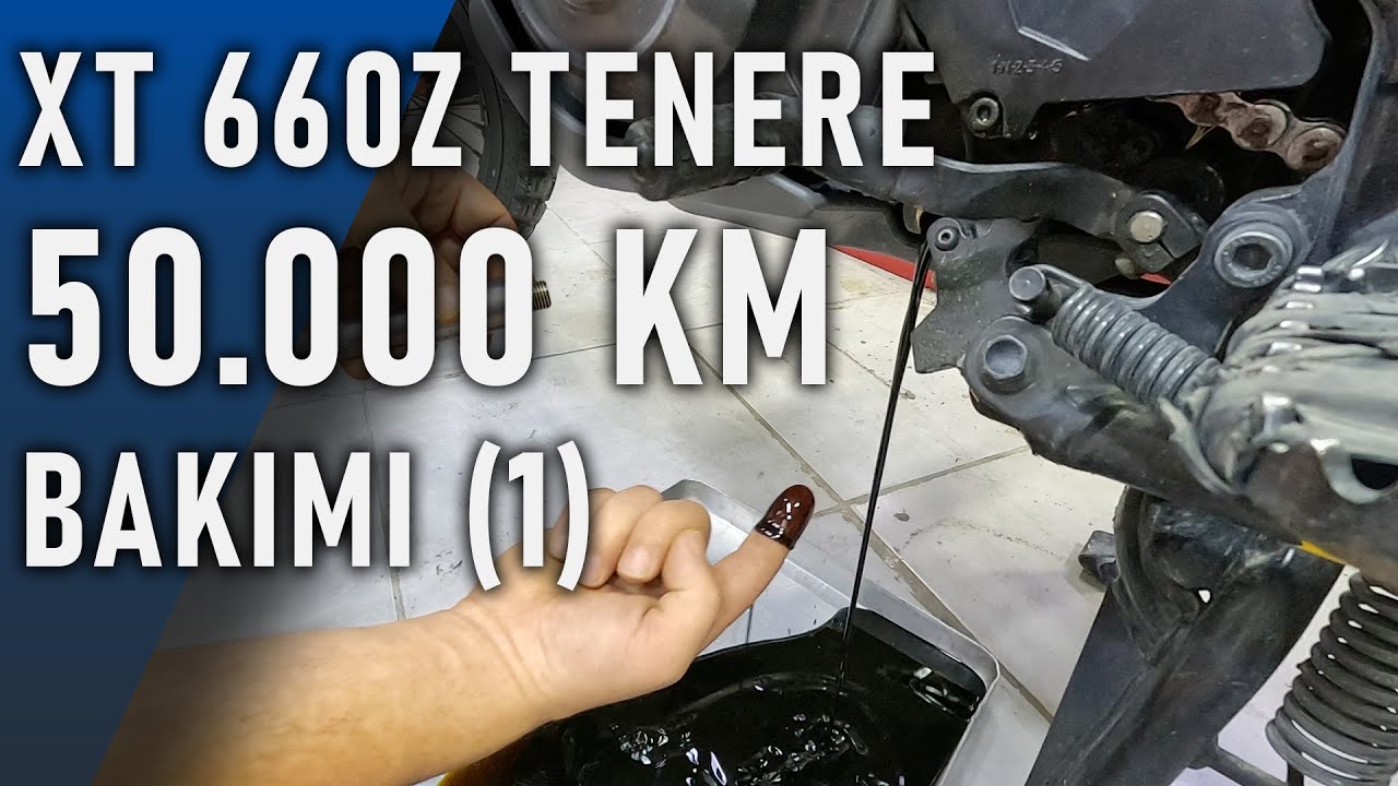 Yamaha XT 660Z Tenere 50.000 km Bakımı - 1 (11-13 Haziran 2024)