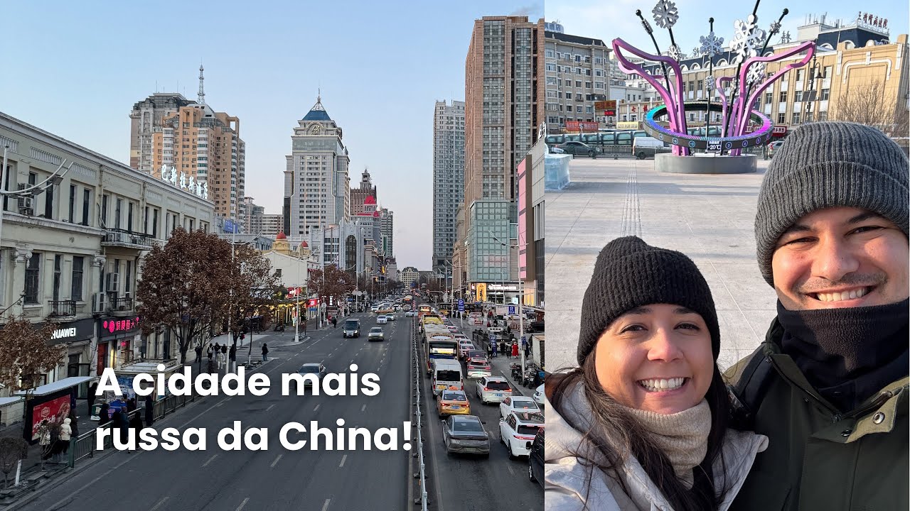 Chegamos em Harbin na China