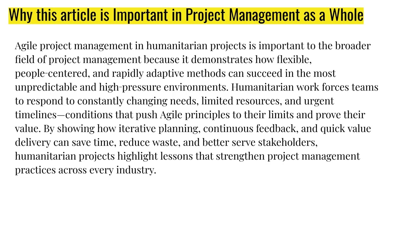 Two Stories, 1 Vision. Exploring My new Work on Environmental Project Management.
