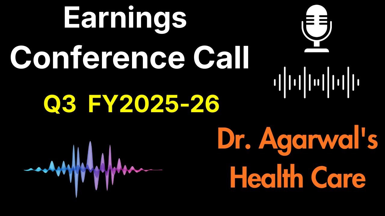 Dr. Agarwal's Health Care share Q3 FY2025-26 Earnings Conference Call ||