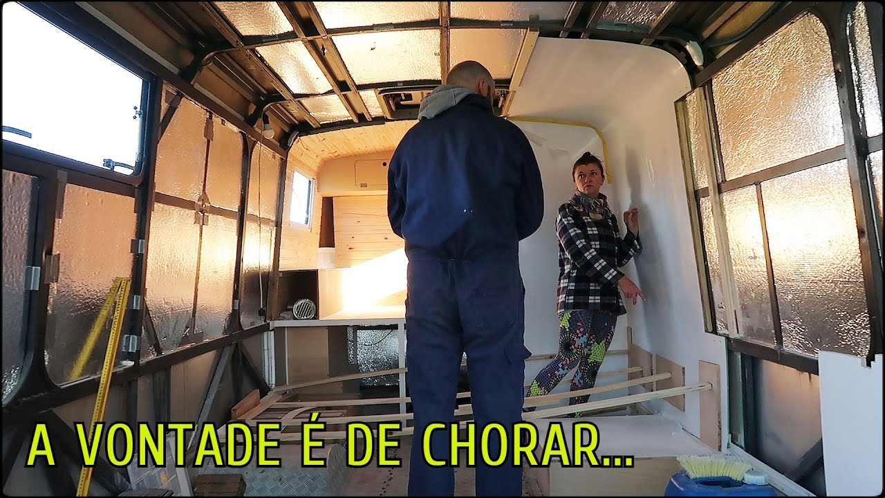 FINALMENTE montamos o banheiro do motorhome - MO #71