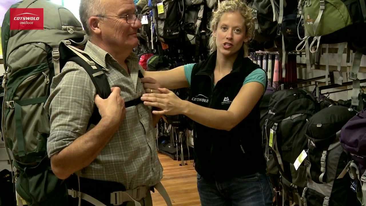 An expert rucksack fitting service - Cotswold Outdoor