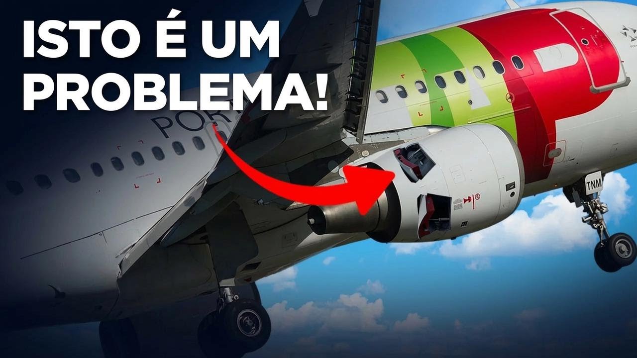 O que aconteceu com esse motor? | Voo 754 da TAP Air Portugal