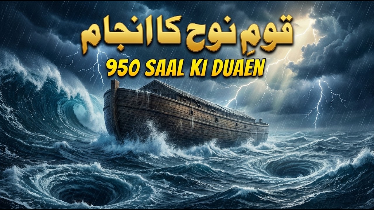 Qaum-e-Nuh Ka Anjam | 950 Saal Ki Duaen Aur Azeem Toofan 🌊