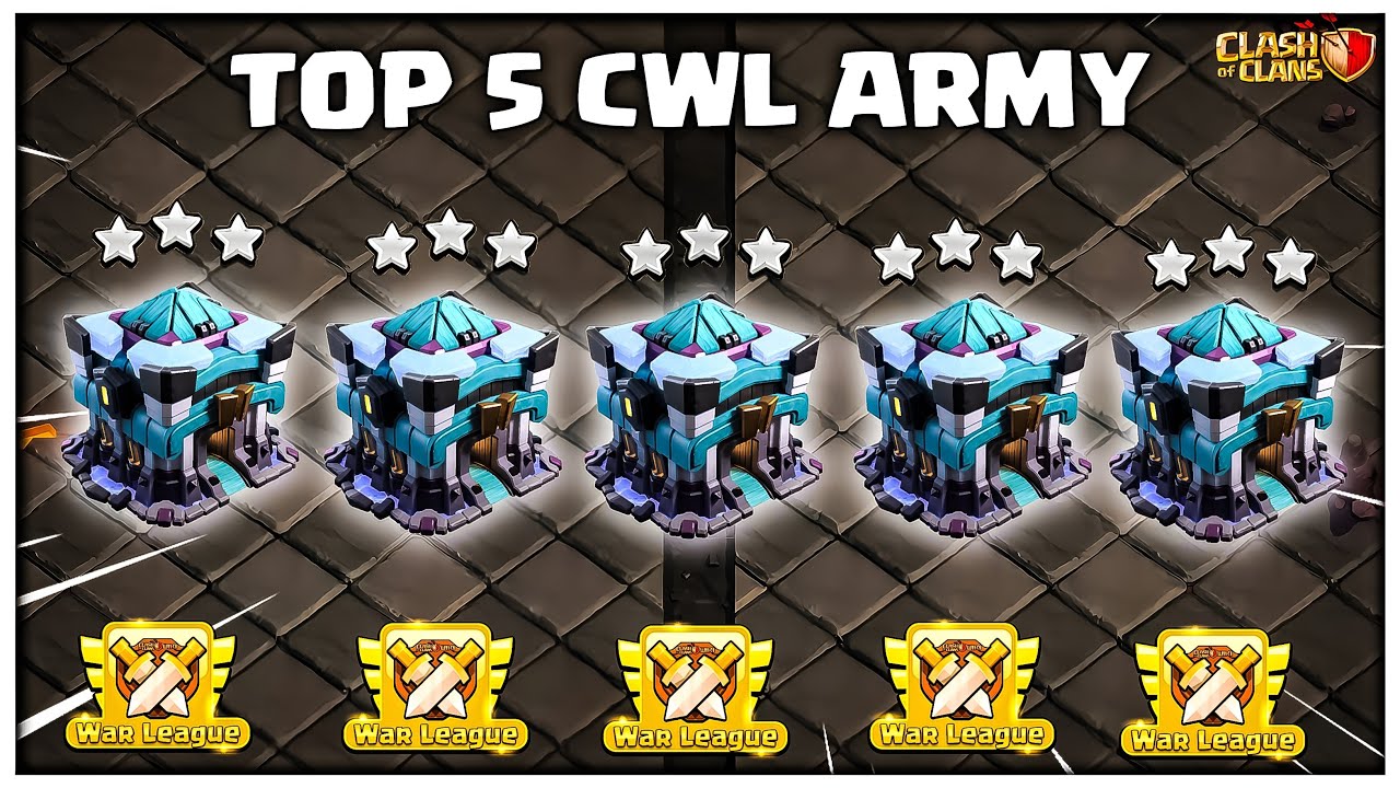 Top 5 Best TH13 CWL Attack Strategies With Army Links | Clash of Clans