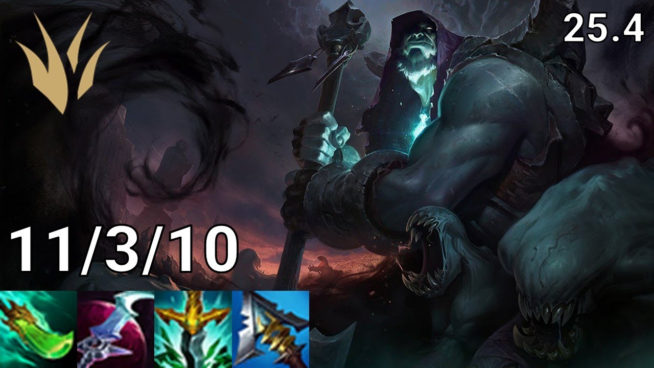 Yorick Jungle vs Diana - EUW Master | Patch 25.4