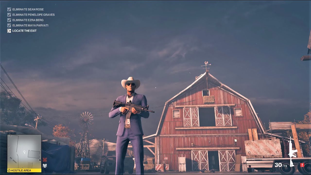 HITMAN 3 - Cowboy Gone Wild (Kill Everyone)