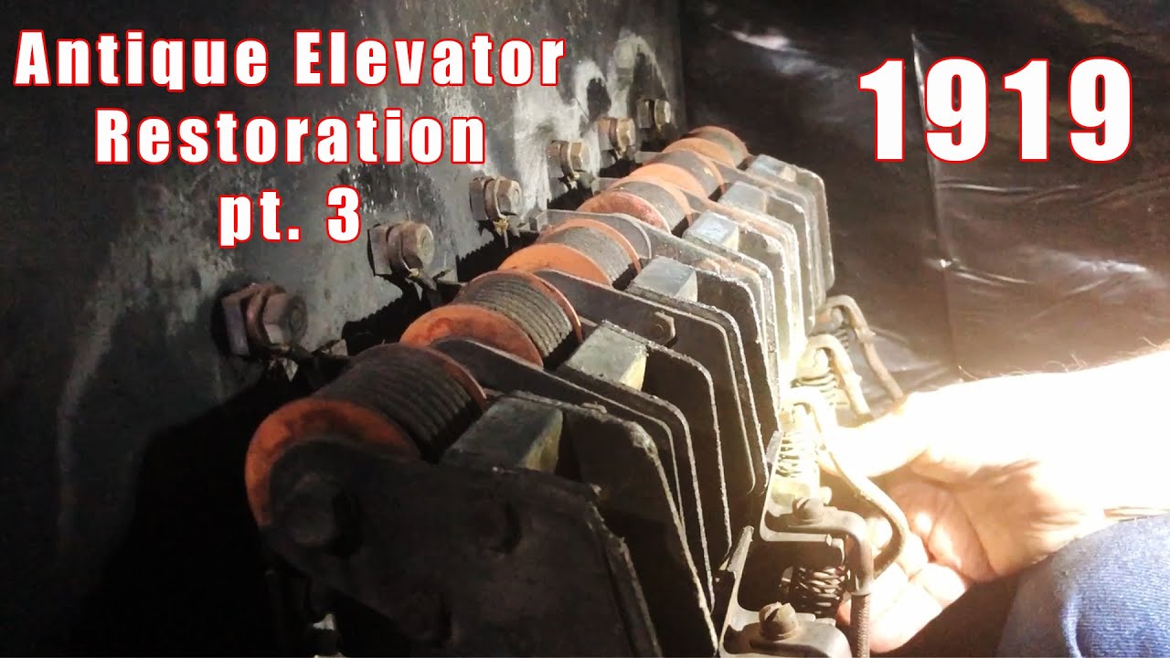 Restoring a 1919 antique elevator part 3
