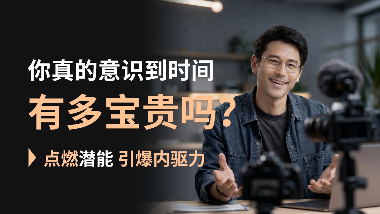 你真的意识到时间有多宝贵吗？别再假装时间很多了。#人生低谷#逆袭方法#自我成长#改变命运#心态调整#走出困境