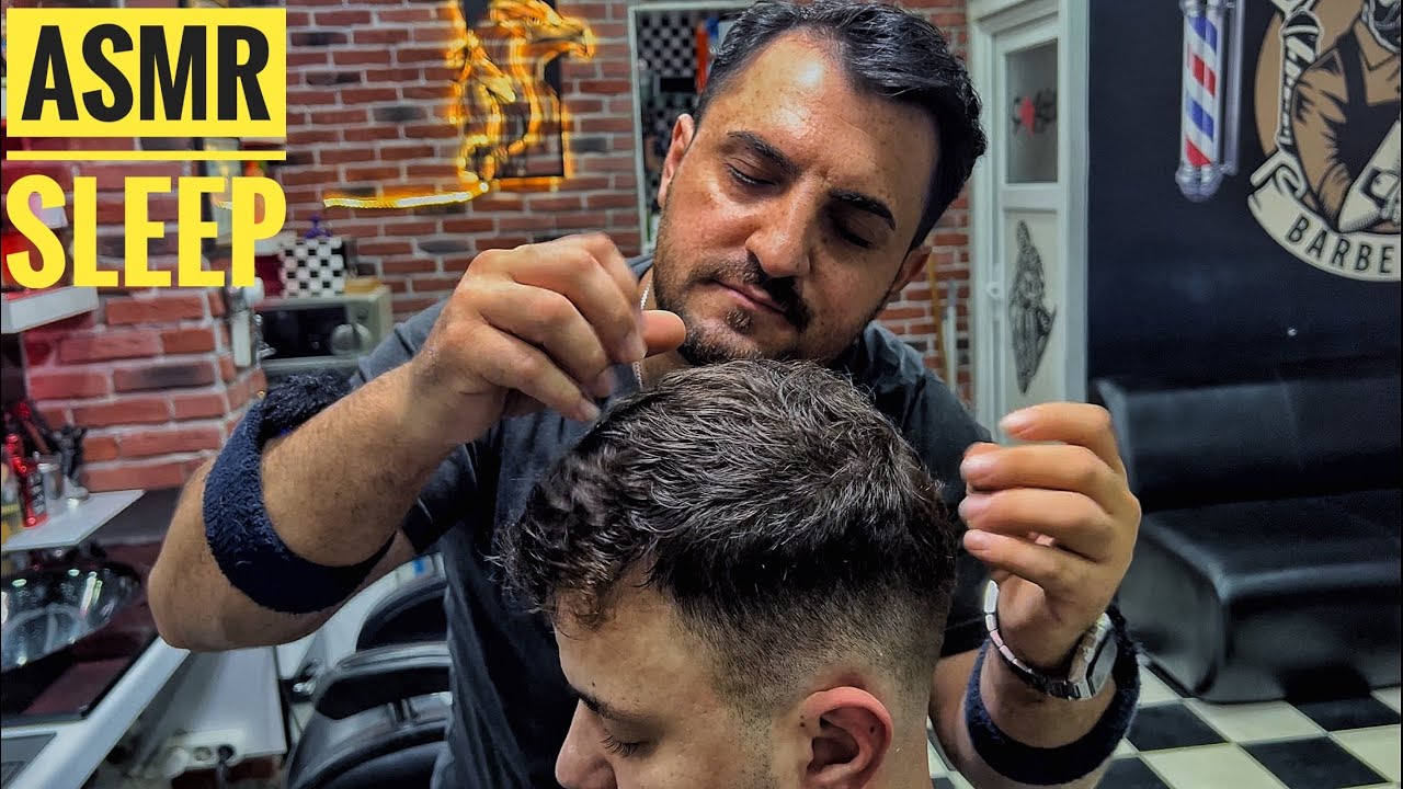 ASMR SLEEP MASSAGE • DEEP SLEEP AND RELAXATION • TURKİSH BARBER
