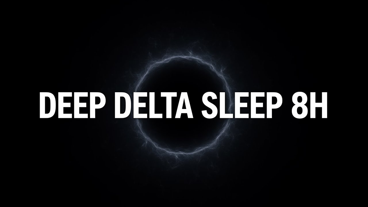 Deep Delta Sleep (3 Hz) | Binaural Beats | 8 Hours