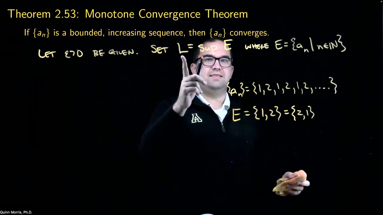 Lecture 30: Convergent & Cauchy Sequences