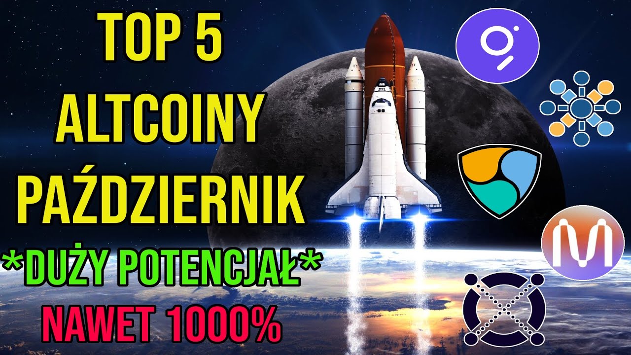 TOP 5 ALTCOINY z OGROMNYM potencjałem na PAŹDZIERNIK 2021 - Najlepsze KRYPTOWALUTY + KONKURS