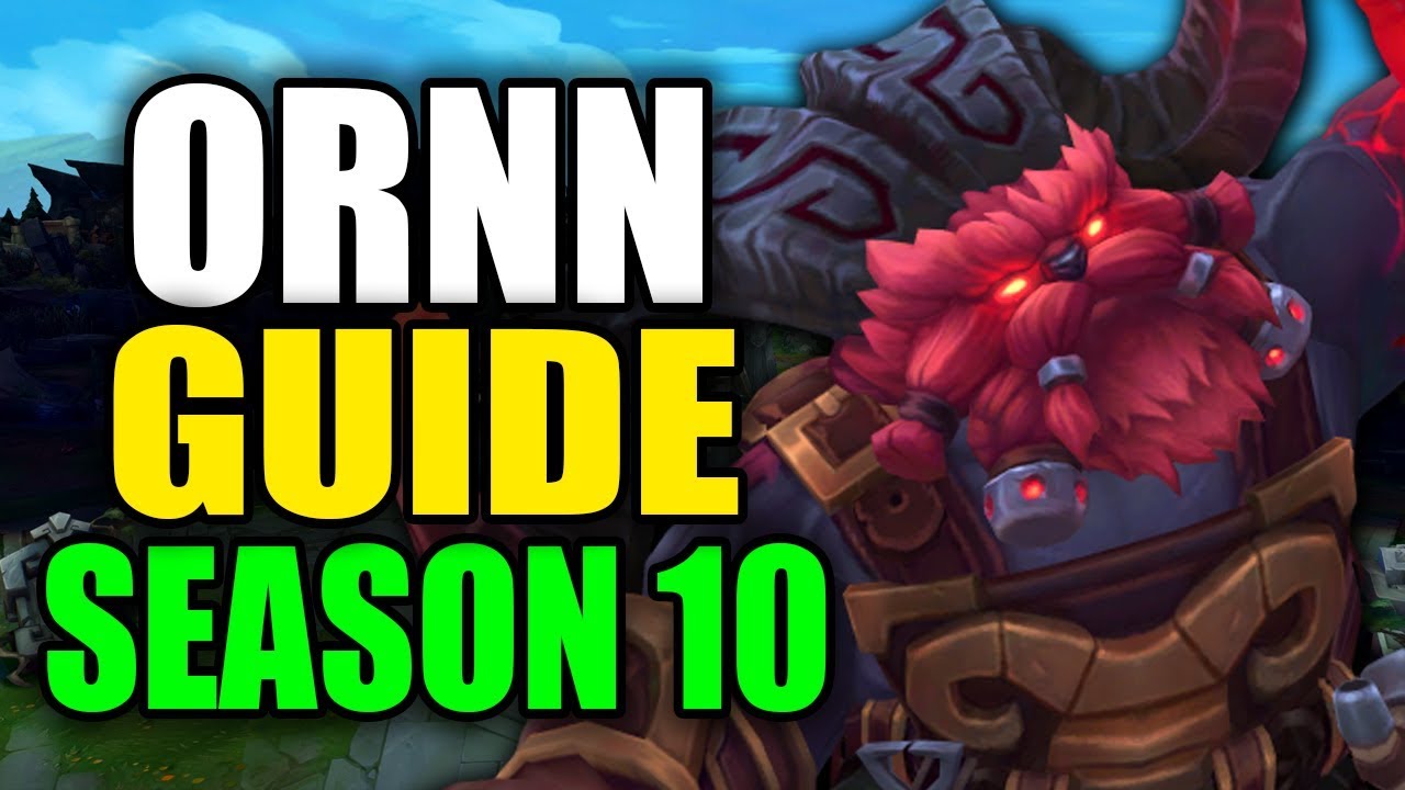 SEASON 10 ORNN GAMEPLAY GUIDE - (Best Ornn Build, Runes, Playstyle) - League of Legends