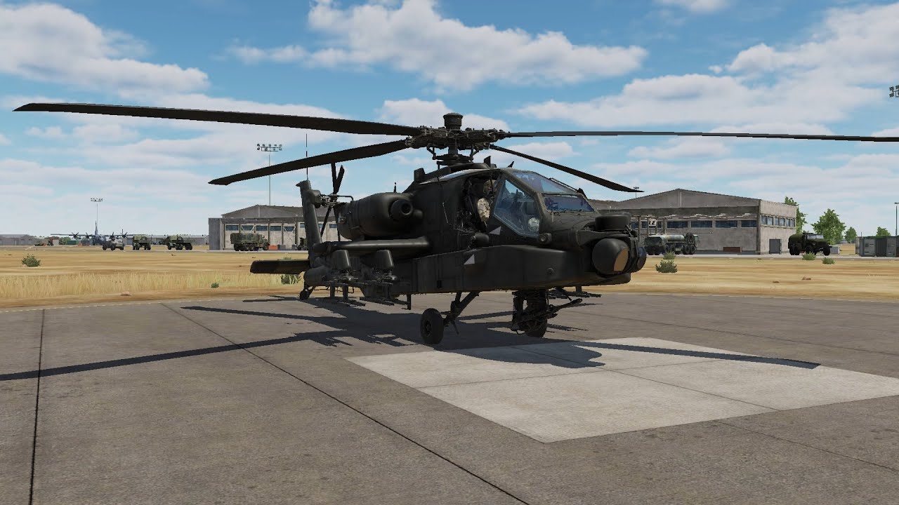 DCS AH-64D Apache Full Strike Sortie 