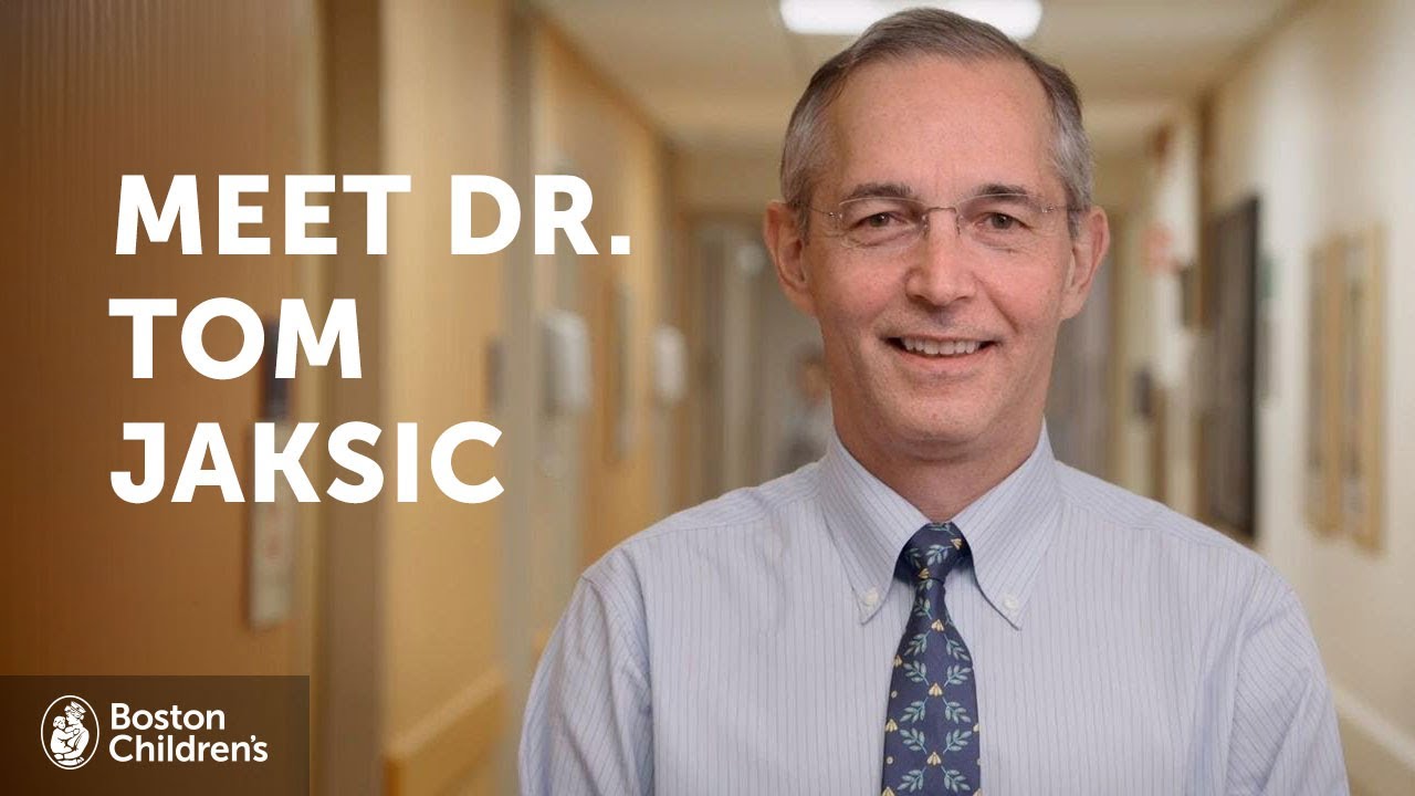Caregiver Profile: Tom Jaksic, MD, PhD | Boston Children's Hospital