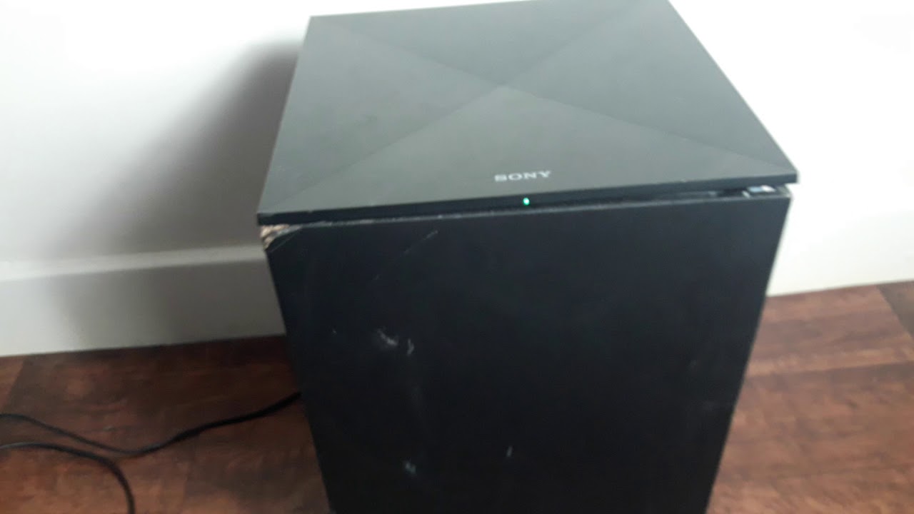 Sony Soundbar and Sub-Woofer