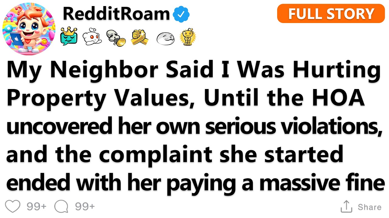 She Tried To Report Me To The HOA, But the investigation suddenly exposed her rule-breaking...