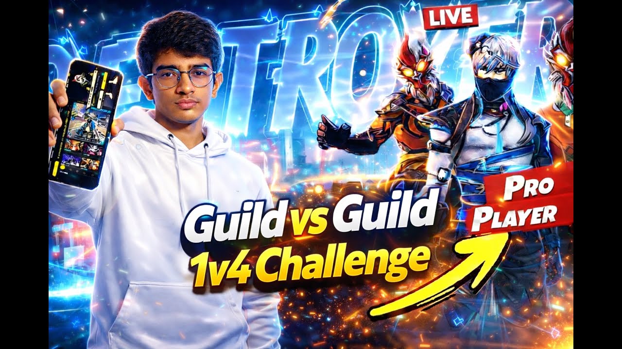 🔴DESTROYER IS LIVE🔴 DIAMOND GIVEAWAY & GUILD TEST🥳 #shorts #gaming #ajjubhaiive #freefire #raistar