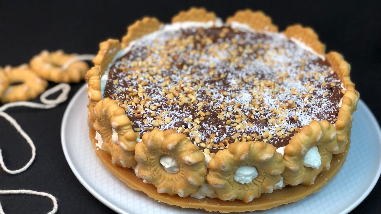 Questo dolce fa impazzire il mondo! troppo Buona! TORTA FREDDA senza COTTURA senza Gelatina 