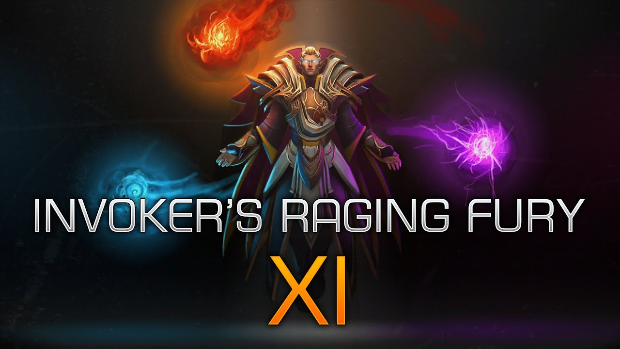 Dota 2 Invoker's Raging Fury 11