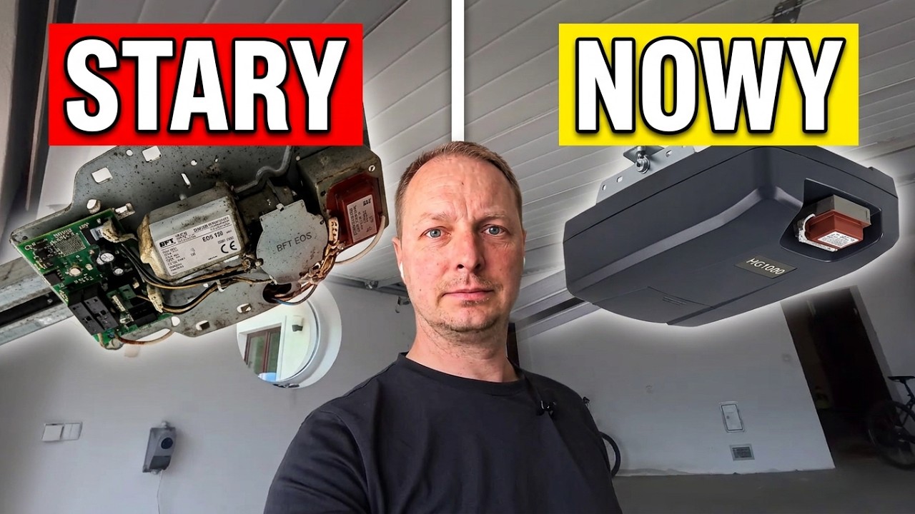 SERWIS BRAMY GARAŻOWEJ: Stary BFT vs Nowy HG1000 + Szybka Awaria w Terenie!
