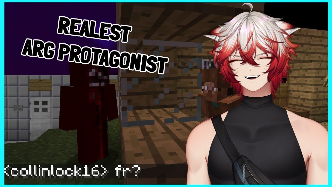 THE REALEST ARG PROTAGONIST?! | Minecraft ARG but Protag is Tired Vtuber Reaction
