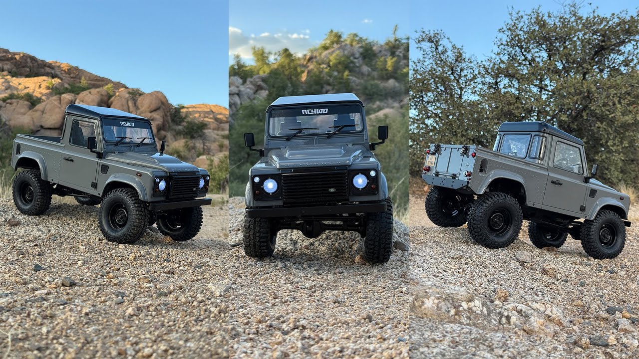 RC4WD Gelande II RTR 2015 Land Rover Defender D90 | Unboxing First Drive
