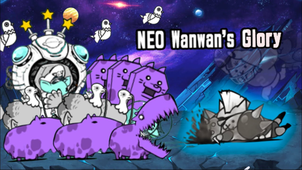 -Battle Cats- Wanwan's Glory NEO (Dogsville Annex and Top Dog 12.2) Rugby Cat's True Form