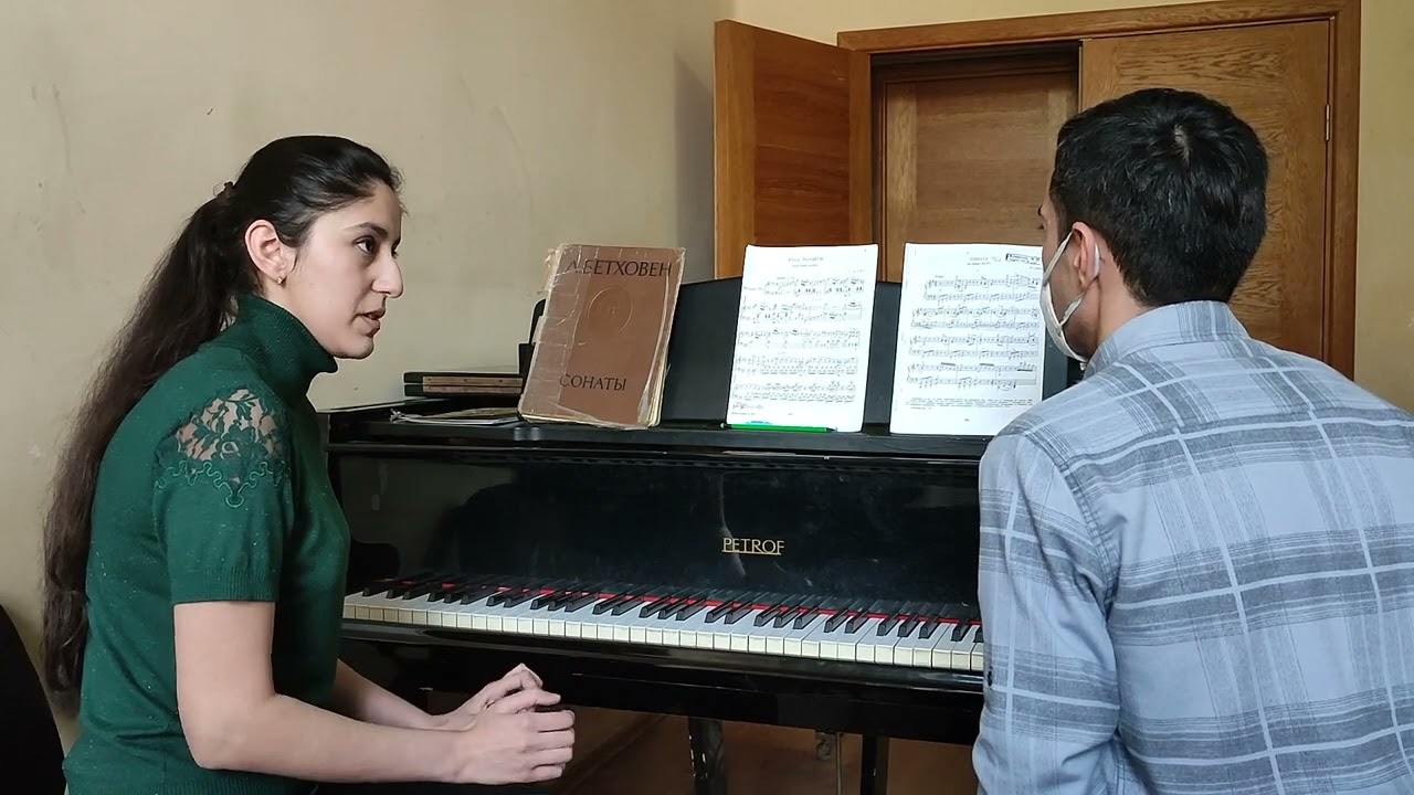 Sonata formasının izahı və Bethoven sonata N1 f-moll təhlili