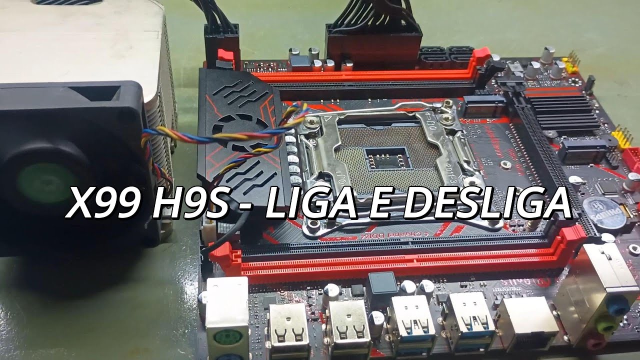 PLACA LIGA E DESLIGA QIYIDA X99 H9S *PROBLEMA ENCONTRADO*
