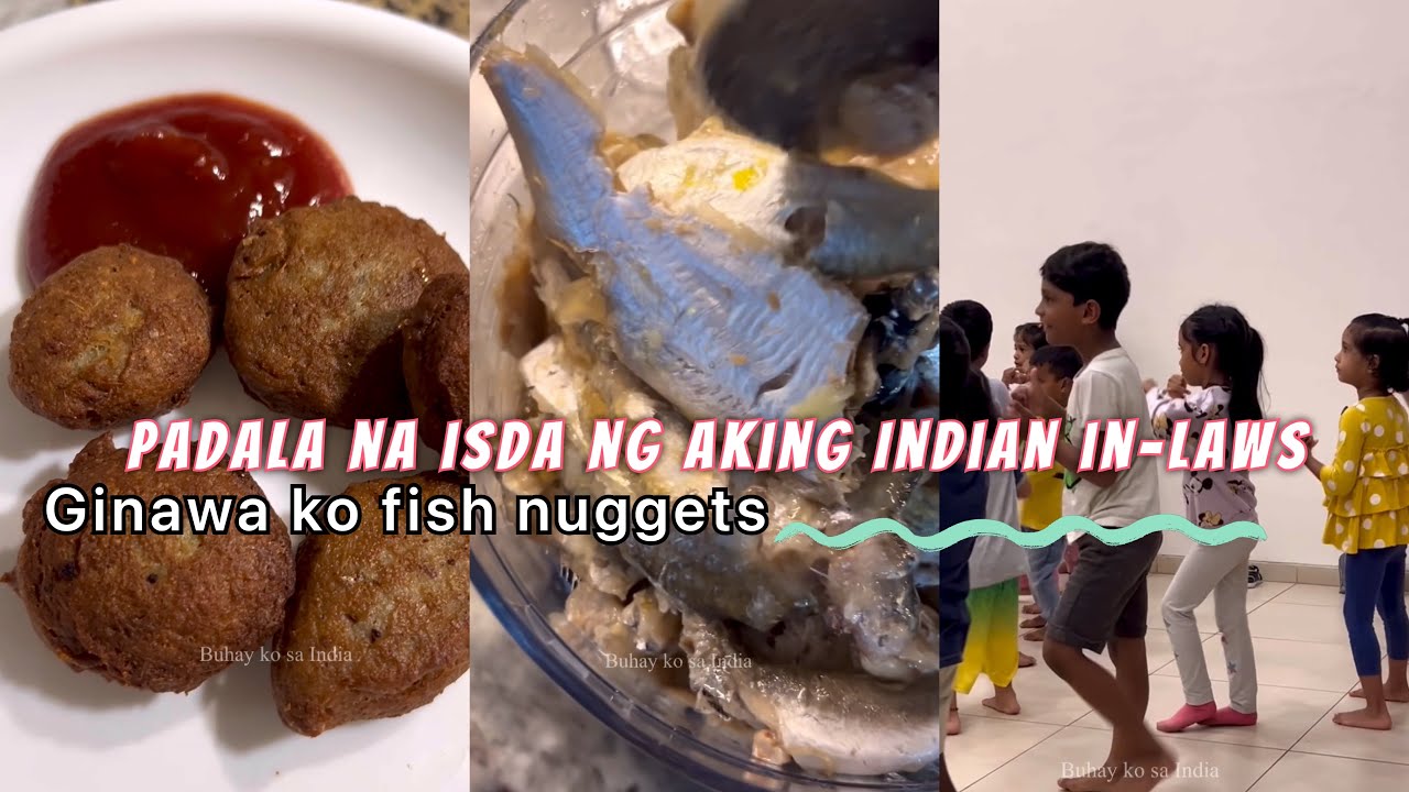 Pinatry ko ang gawa kung fishnuggets sa mga anak ko at mister. Kung puwede na pangbaon sa school.