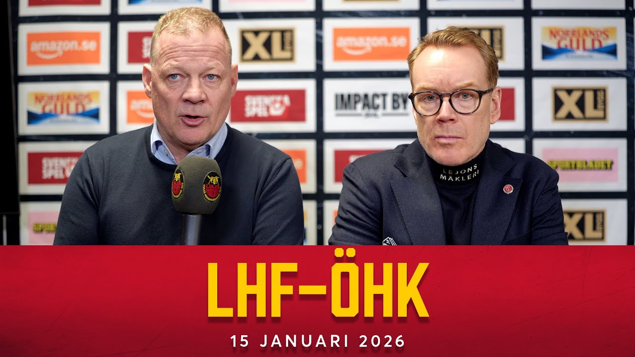 Presskonferens | Luleå Hockey - Örebro Hockey | 2026-01-15
