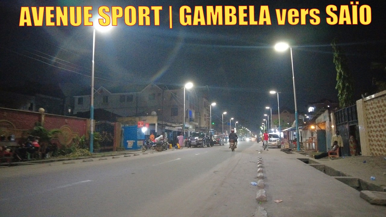 No Comment: Avenue SPORT | De l'Avenue GAMBELA vers l'Avenue SA&Iuml;O | KASA-VUBU