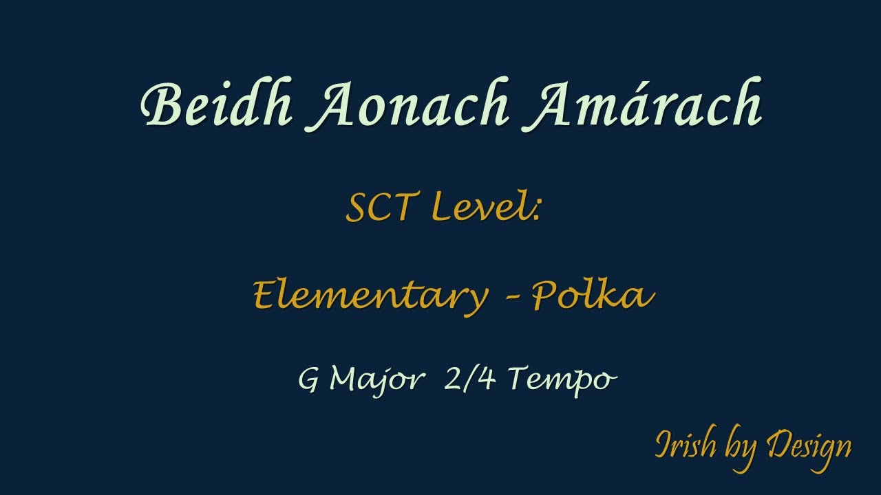 Beidh Aonach Amárach - Traditional Irish Music - SCT Piano Accordion Collection