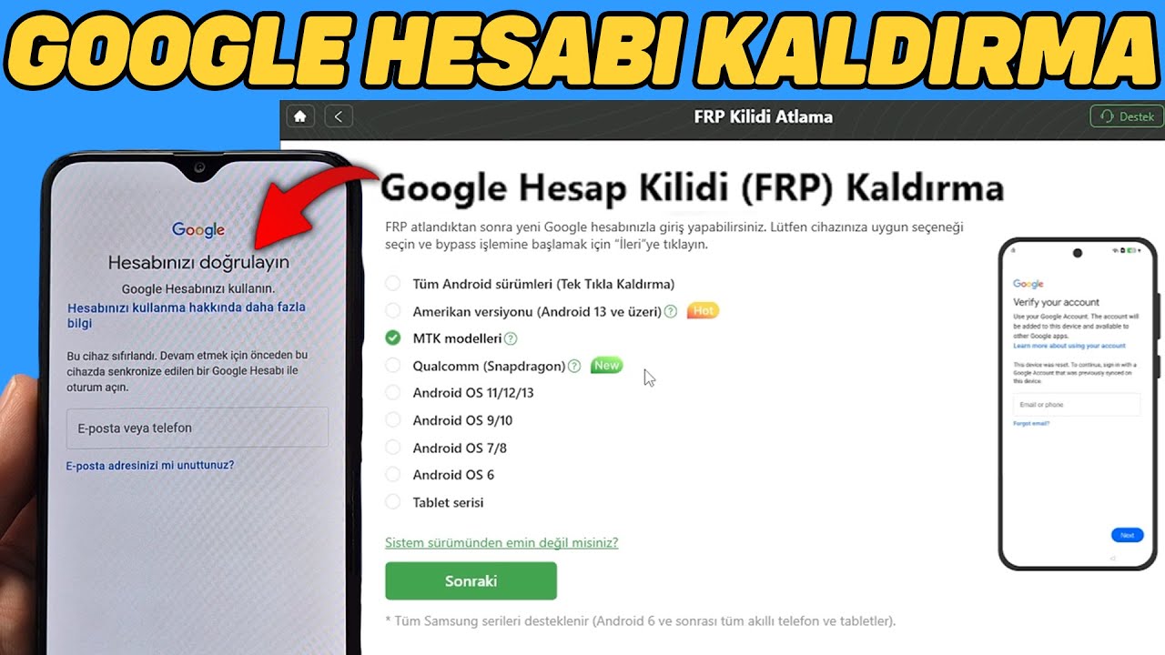Telefonu Sıfırladım Google Hesabını Unuttum | Samsung/Xiaomi/Redmi FRP BYPASS 2025