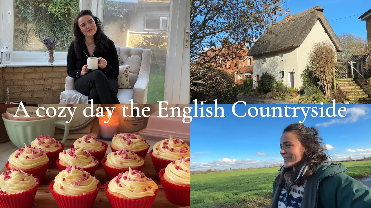 Winters day in the English Countryside ❄️ - Welcome to my Channel, Country Walk, & Baking Cupcakes✨