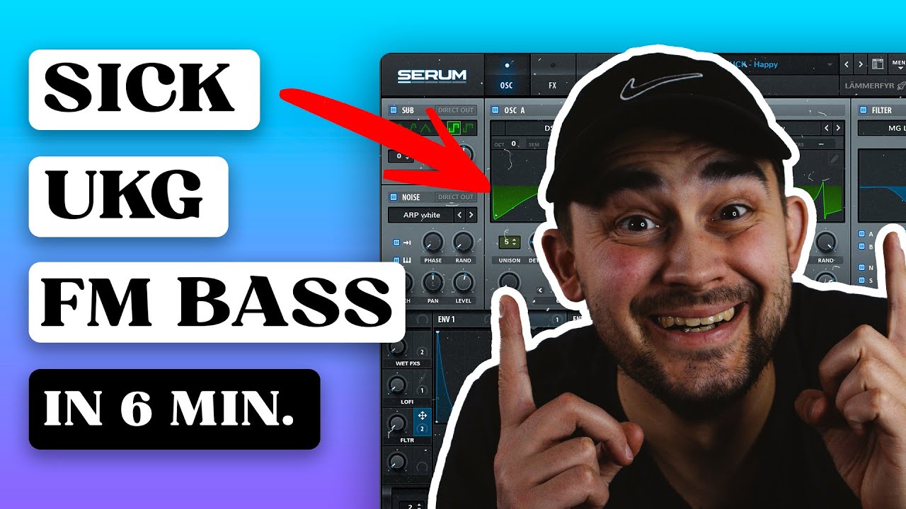 Этот FM-бас ИДЕАЛЬНО подходит для UKG | Serum Tutorial