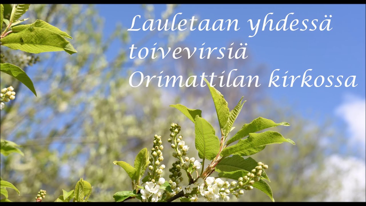 Lauletaan yhdessä toivevirsiä