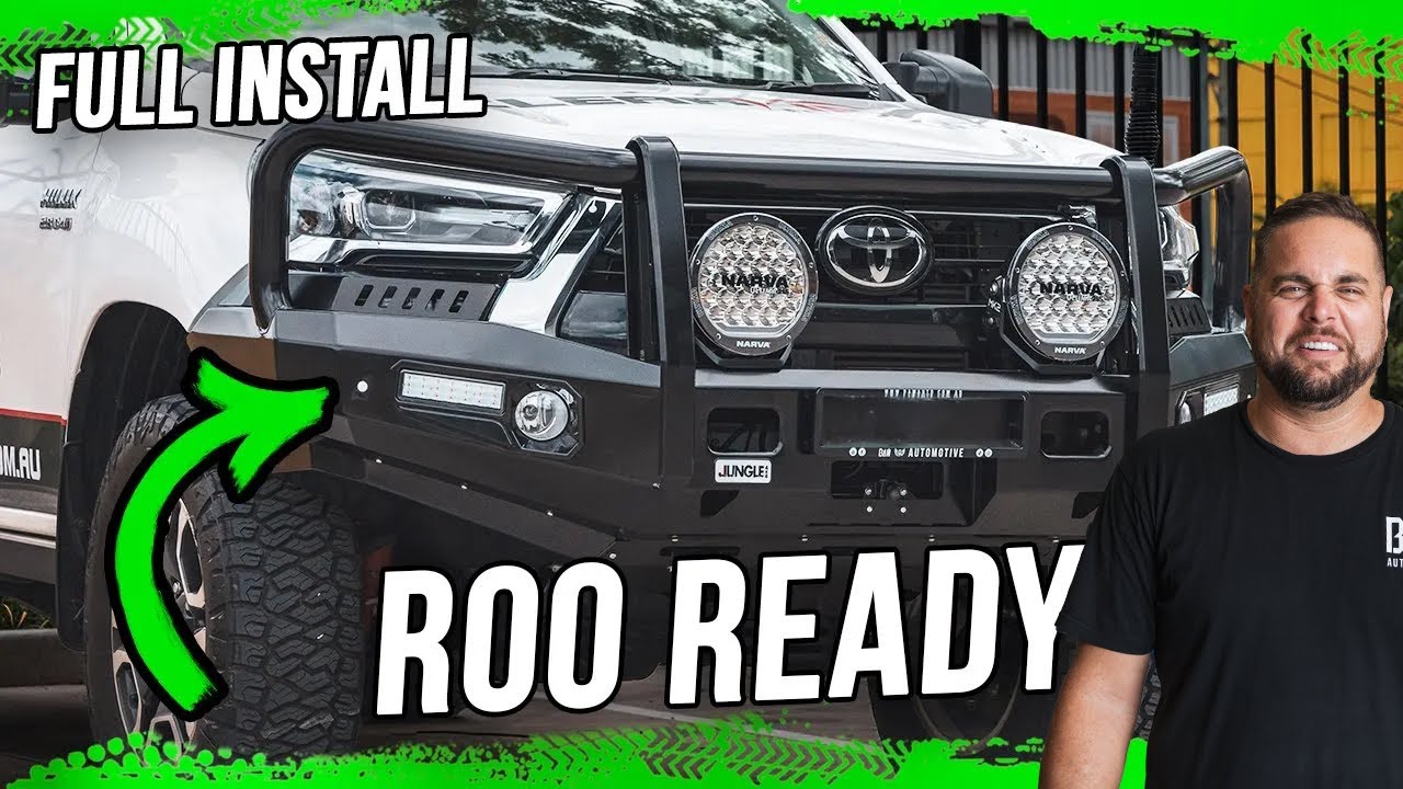 This Is Why Every Hilux Needs a Bull Bar | Complete Install Guide 2024