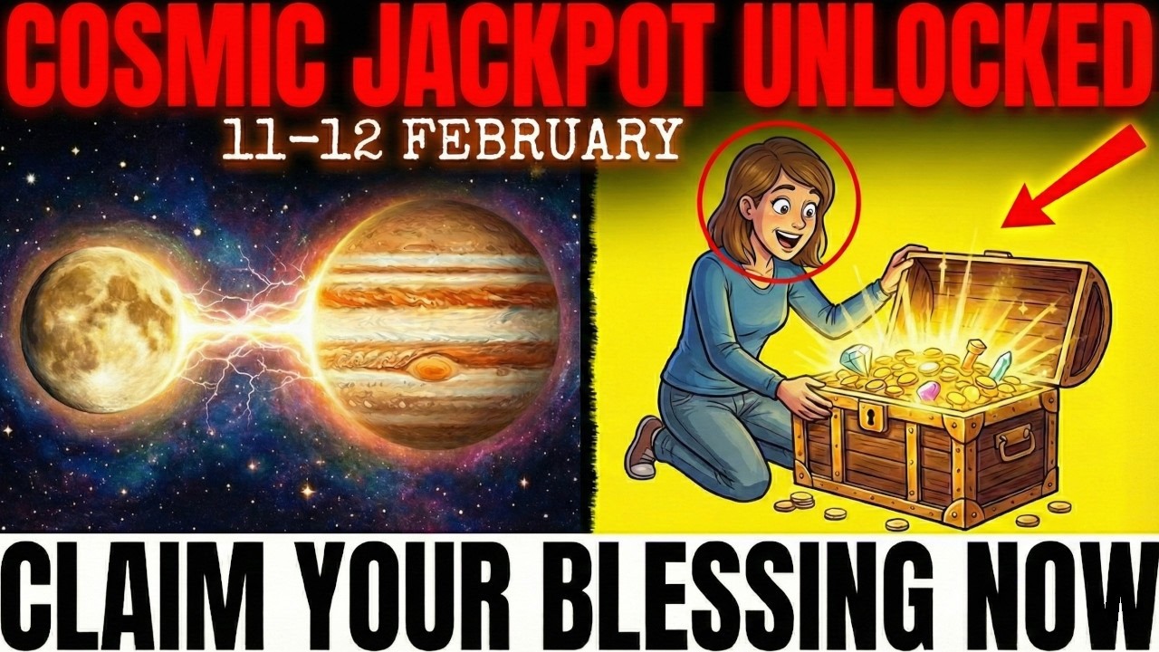 Venus-Jupiter Alignment Unlocks Your BIGGEST Blessing Yet - 3 Signs Hit the Cosmic Jackpot (Feb 11)