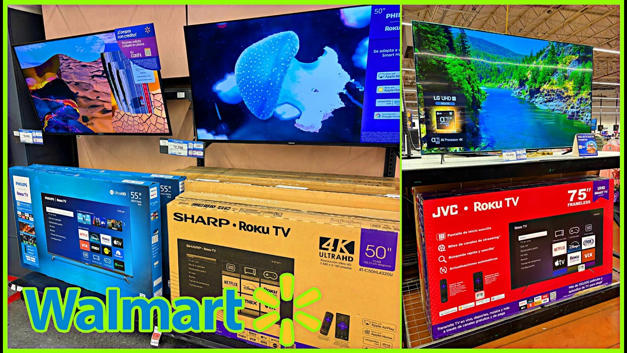 ‼️ PANTALLAS 📺 CON DESCUENTO 😱 EN WALMART 💙🤑‼️