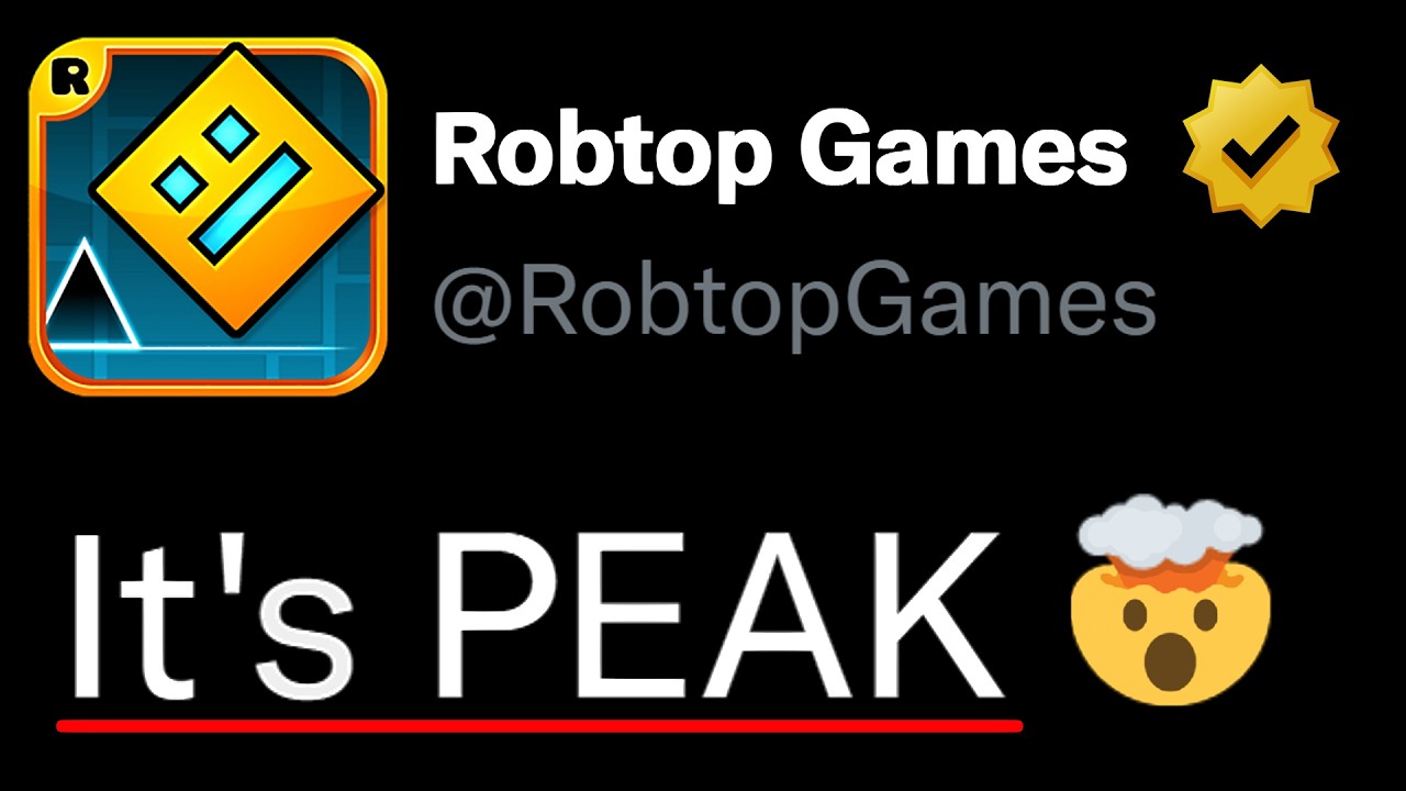 Geometry Dash Is PEAK!